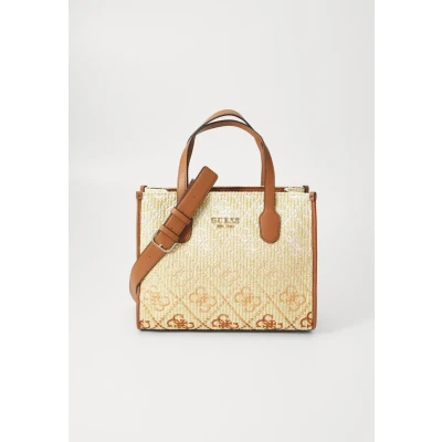 Imagen de Guess Silvana Bolso de mano cognac, Mujer, Talla: One Size, Cognac