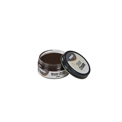 Imagen de TRG The One 139 Crema para calzado y complementos de piel sintética 50 ml, Marrón (139 Middle Brown)