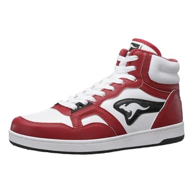 Imagen de KangaROOS K Slam Point Mid, Zapatillas Unisex Adulto, Rouge Jet Black, 40 EU