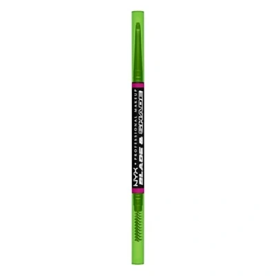 Imagen de NYX Professional Makeup, Blade &amp; Shade Nano Brow Mechanical Pencil, 12 Black