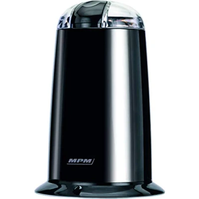 Imagen de MPM MMK 07/C Molinillo café eléctrico pequeño, semillas especias y frutos secos, cuchilla doble acero inoxidable, 40g/min. capacidad 40g , 140W