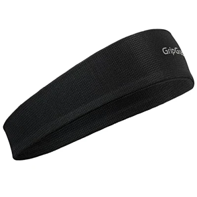 Imagen de GripGrab Cinta Pelo Deporte Lightweight Sudor Cabeza Diadema Deportiva Ciclismo Running Blanca Negra Unisex
