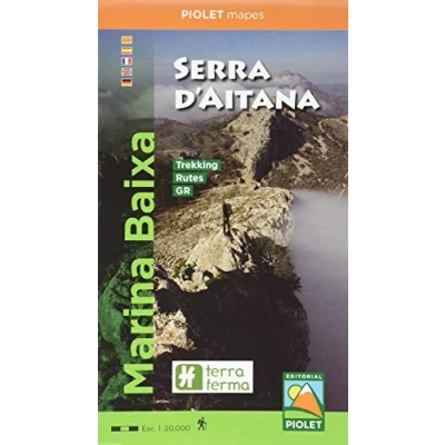 Imagen de Marina Baixa. Serra D&#039;aitana 1: 20.000 (MAPAS)