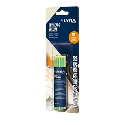 Imagen de LYRA L4498007 Dry Juego de minas repuesto (12 unidades, 2,8 mm, para todas las superficies, resistente a chorros agua, en blíster)
