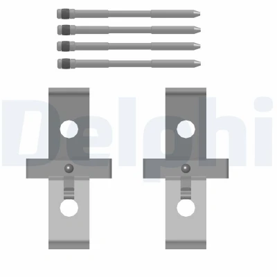 Imagen de DELPHI LX0793 Kit de accesorios, pastillas frenos CUPRA: Formentor SUV, Leon, SKODA: Superb III Familiar