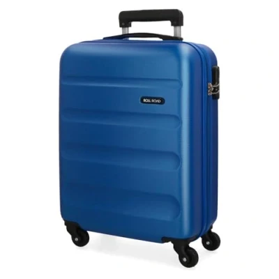 Imagen de Roll Road Flex Maleta de cabina Azul 38x54x20 cms Rígida ABS Cierre combinación 35L 2,5Kgs 4 Ruedas Equipaje Mano