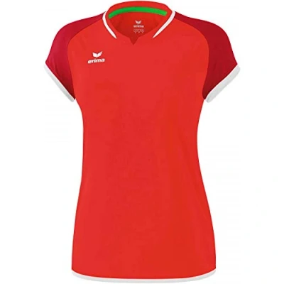 Imagen de erima GmbH Zenari 3.0 Top De Deporte 3.0, Mujer, Rojo/Rojo rubí/Blanco, 38