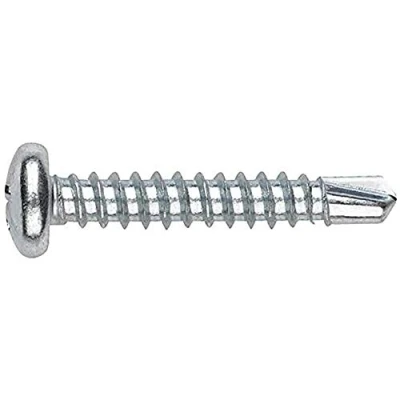 Imagen de Index ABR3509 Tornillo punta broca DIN 7504 N cabeza alomada phillips zincado 3,5 x 9,5