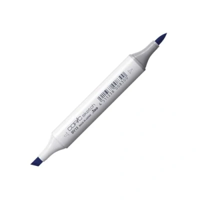 Imagen de Copic Sketch BV13, Azul Hortensia, Rotulador Doble con Punta Mediana y Pincel
