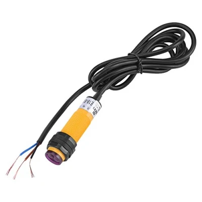 Imagen de E18 B03P1 5 30cm DC 3 Cables 6 36V PNP IR Infrarrojos Fotoeléctrico Sensor NO + NC con Gran Distancia de Detección