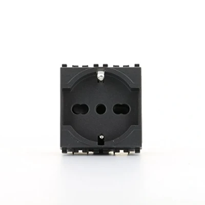 Imagen de Vimar serie eikon Toma 2 polos+tierra 16a universal gris