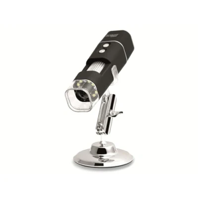 Imagen de Technaxx Alemania Microscopio Digital inalámbrico de Bolsillo USB 8 LED 1080P FullHD 50x a 1000x Aumento Endoscopio Brazo Ajustable PC Android iOS Compatible TX 158