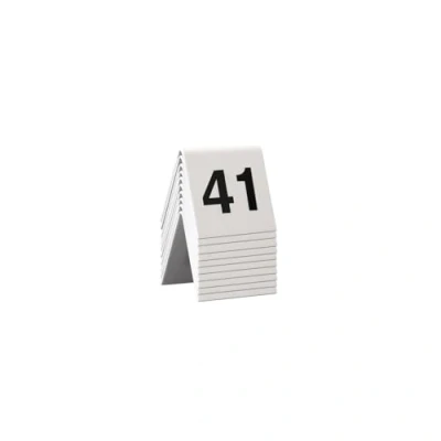 Imagen de Securit Pizarra de mesa 41 50 marcas, números, 4 x 5 cm (TN 50)