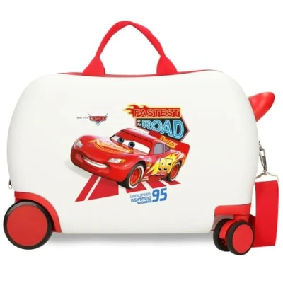 Imagen de Disney Cars Good Mood Maleta Infantil Multicolor 50x38x20 cms Rígida ABS Cierre combinación 25L 2Kgs 4 Ruedas Equipaje de Mano