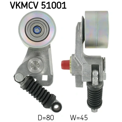 Imagen de SKF VKMCV 51001 Polea Tensora