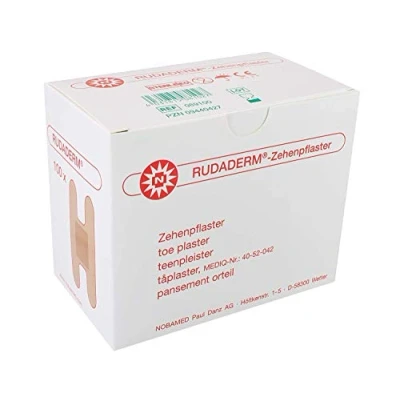 Imagen de Rudaderm Parche para Dedos Del Pie Esparadrapo Noba Producto PZN 9440427 (Pieza 100)