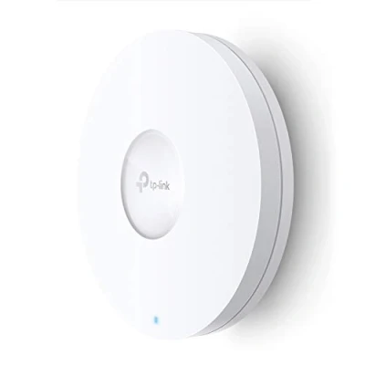 Imagen de TP Link EAP620 HD Omada AX 18000 Punto de Acceso WiFi 6 Alta Densidad,Soporta PoE, Puerto Gigabit, WPA3, Múltiples SSID, a la Nube, Compatible Windows X/7/8/10, Vista, Linux