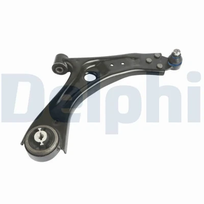 Imagen de DELPHI TC4545 Barra oscilante, suspensión de ruedas con rótula suspensión/carga derecha, debajo, delante Brazo oscilante transversal Chapa acero