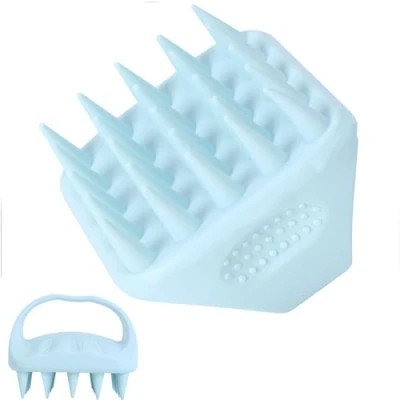Imagen de AiQInu Masajeador Cuero Cabelludo, Scalp Massager, Cepillo Cabelludo De Silicona, Para ExfoliacióN Y Masaje Cabeza