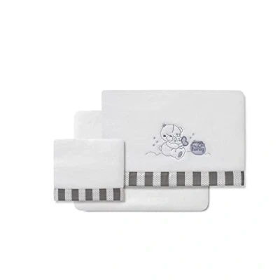 Imagen de various Interbaby Juego de Sábanas Invierno para Minicuna en Coralina (BCO/Gris Osito)