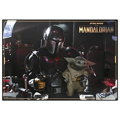 Imagen de Vade The Mandalorian Tapete escritorio escolar multifuncional Protector Star Wars Vuelta al cole material Licencia oficial
