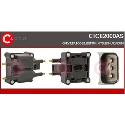 Imagen de CASCO CIC82000AS Bobina de encendido 3polos MINI: Hatchback, Cabrio, CHRYSLER: Voyager 4, / Grand 3, Sebring II Cabrio