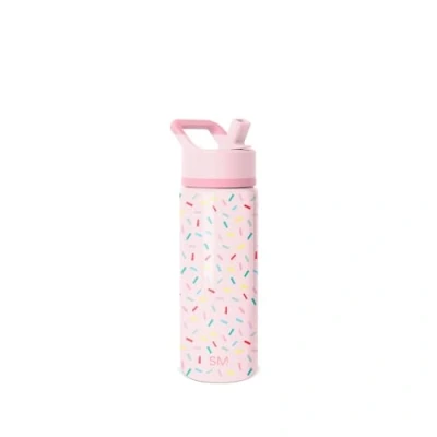 Imagen de Simple Modern Botella de Agua para Niños con Pajita Vaso Térmico Acero Inoxidable Aislado Reutilizable y Niñas Summit Colección 530ml Confetti