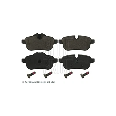Imagen de BLUE PRINT ADB114236 juego de pastillas freno Eje trasero preparado para indicador desgaste con tornillos BMW: Z4 Roadster