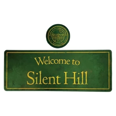Imagen de FaNaTtik Silent Hill Juego de posavasos y almohadilla escritorio XL