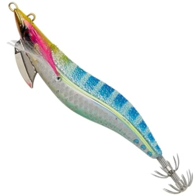 Imagen de Savage Gear Squid Beat Egi Cebo para calamar, 14 g, color azul