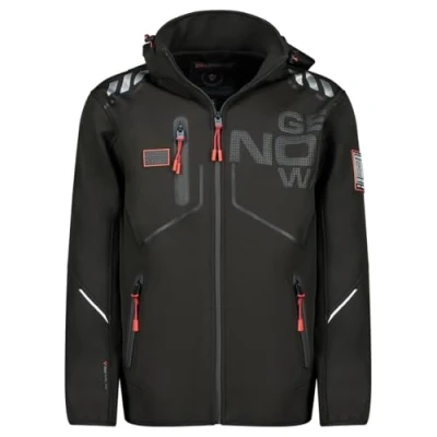 Imagen de Geographical Norway Chaqueta SOFTSHELL HOMBRE ROBIN color negro talla L