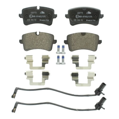 Imagen de ATE Ceramic 13.0470 2773.2 Juego de pastillas freno con contacto avisador desgaste tornillos pinza accesorios AUDI: A8 D4