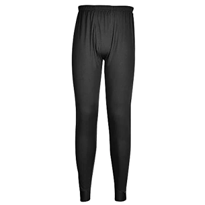 Imagen de Portwest Leggings Térmicos Baselayer, Tamaño: L, Color: Negro, B131BKRL