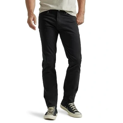 Imagen de Lee Extreme Motion Slim Straight Vaqueros para hombre, Negro , 40W x 30L