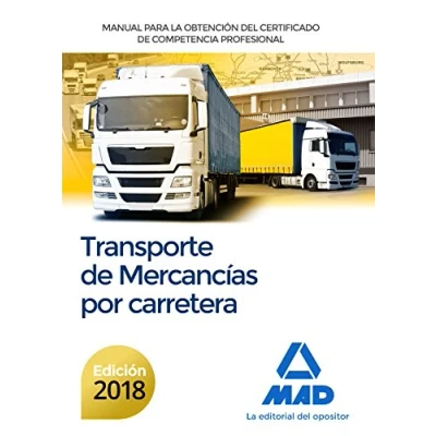Imagen de Manual para la Obtención del Certificado de Competencia Profesional Transporte mercancías por carretera