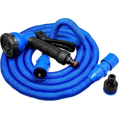 Imagen de Xpansy Hose Pro C2607B Manguera Extensible con la Presión del Agua, Azul, 7,5 metros