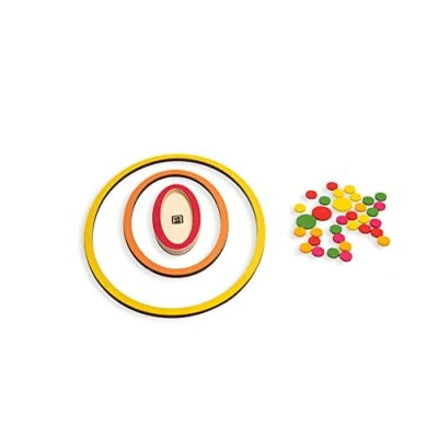 Imagen de BS Toys Tiddly Winks Divertido Juego de Habilidad para niños a Partir 6 años Diversión Familiar 2 4 Jugadores Promueve la motricidad Fina y coordinación