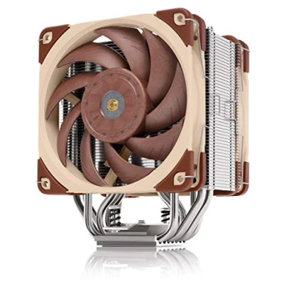 Imagen de Noctua NH U12A, Disipador de CPU con Ventiladores NF A12x25 PWM Alto Rendimiento (120 mm, Marrón)