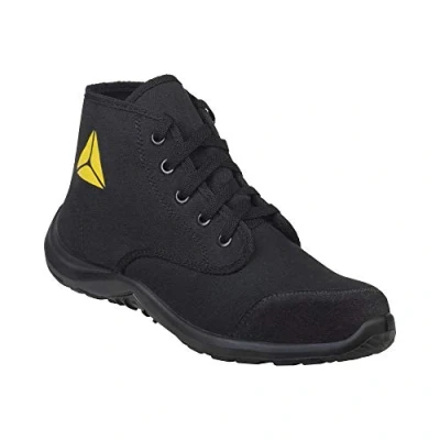 Imagen de Delta Plus ARONASPNO43 Zapatos bajos de tela algodón, S1P SRC, Negro, talla 43, 40 EU
