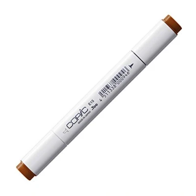 Imagen de Copic Classic E15, Bronceado Oscuro, Rotulador Doble con Punta Media y Fina