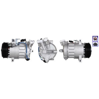 Imagen de LUCAS ACP01229 Compresor de Aire Acondicionado PAG 46 YF R1234yf RENAULT: Clio 4, Captur, 4
