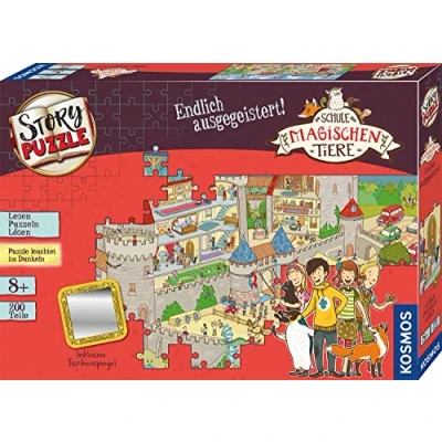 Imagen de Kosmos Schule Der magischen Tiere Story Puzzle: Endlich ausgegeistert!: Kinderspiel