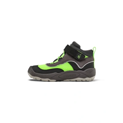 Imagen de Affenzahn Zapatilla Entretiempo Vegan Explory Vegano Impermeable Transpirable con Forro Polar, Cierre Adhesivo y Suela Antideslizante Talla 21 32 Pantera Gris