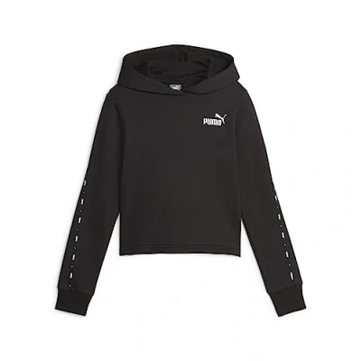 Imagen de PUMA ESS Tape Sudadera con Capucha FL G Sudor, Negro Black, 152 para Niñas