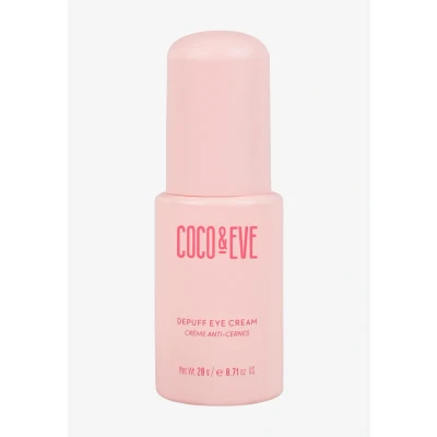 Imagen de Crema de ojos desinflamante Coco &amp; Eve. para la zona debajo los ojos: combate las bolsas, ojeras y arrugas. Reafirma, ilumina, revitaliza suaviza líneas expresión (20 ml)