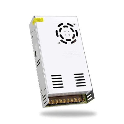 Imagen de RUIZHI 12V 30A Fuente de Alimentación Conmutada, DC 360W Transformador Potencia Conmutación Adaptador para Impresoras 3D Tira LED Luces
