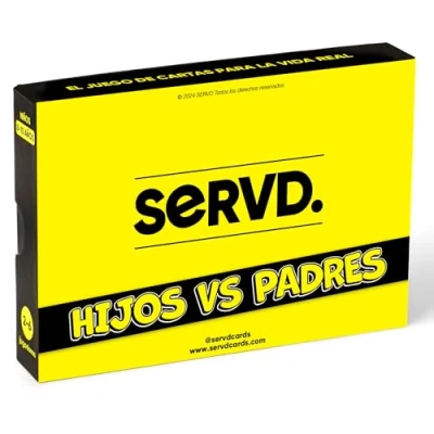 Imagen de SERVD Hijos vs Padres El divertidísimo Juego de Cartas Familiar para la Vida Real
