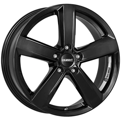 Imagen de Dezent Tu Black 7.5x18 5x108 ET48 70.1 Llanta