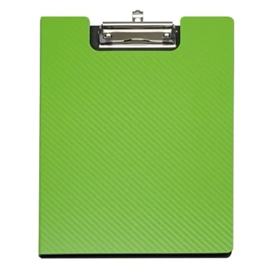 Imagen de Tabla sujetapapeles maulflexx, Plasware A4, einschiebbare orificio para colgar, color verde claro 4 Schreibmappe
