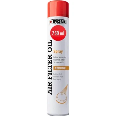 Imagen de Ipone Aceite Filtros de Aire Espuma para Moto Air Filter Oil Spray 750 ML Protección Motor Fácil Aplicación